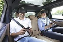 VR-Unterhaltungsangebot von Porsche und 'Holoride'.  Foto: Auto-Medienportal.Net/Porsche